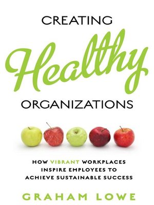 cover image of Creating Healthy Organizations